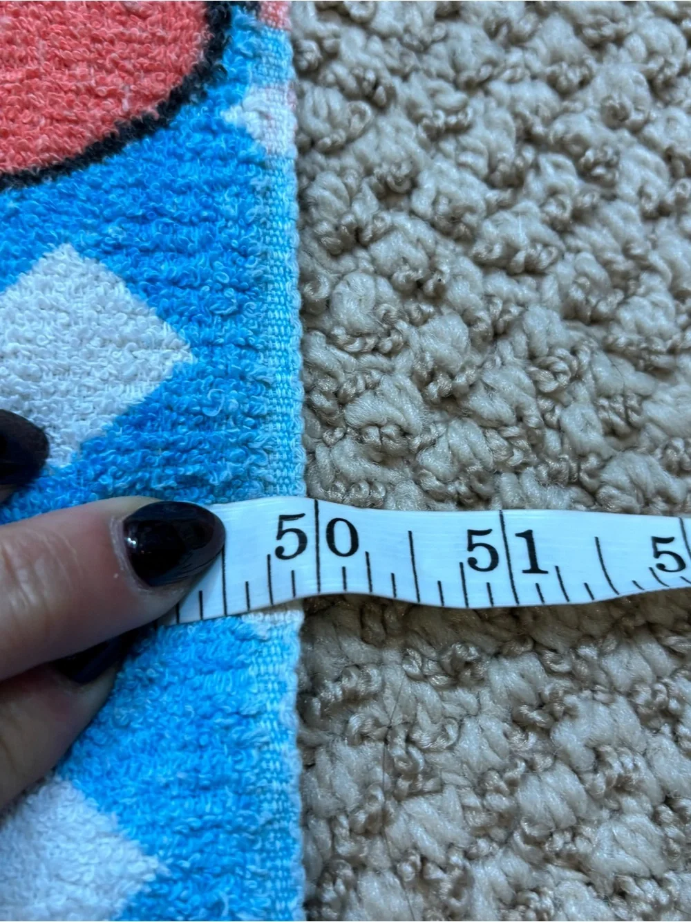 Rare Extra Large Vintage Beach Towel